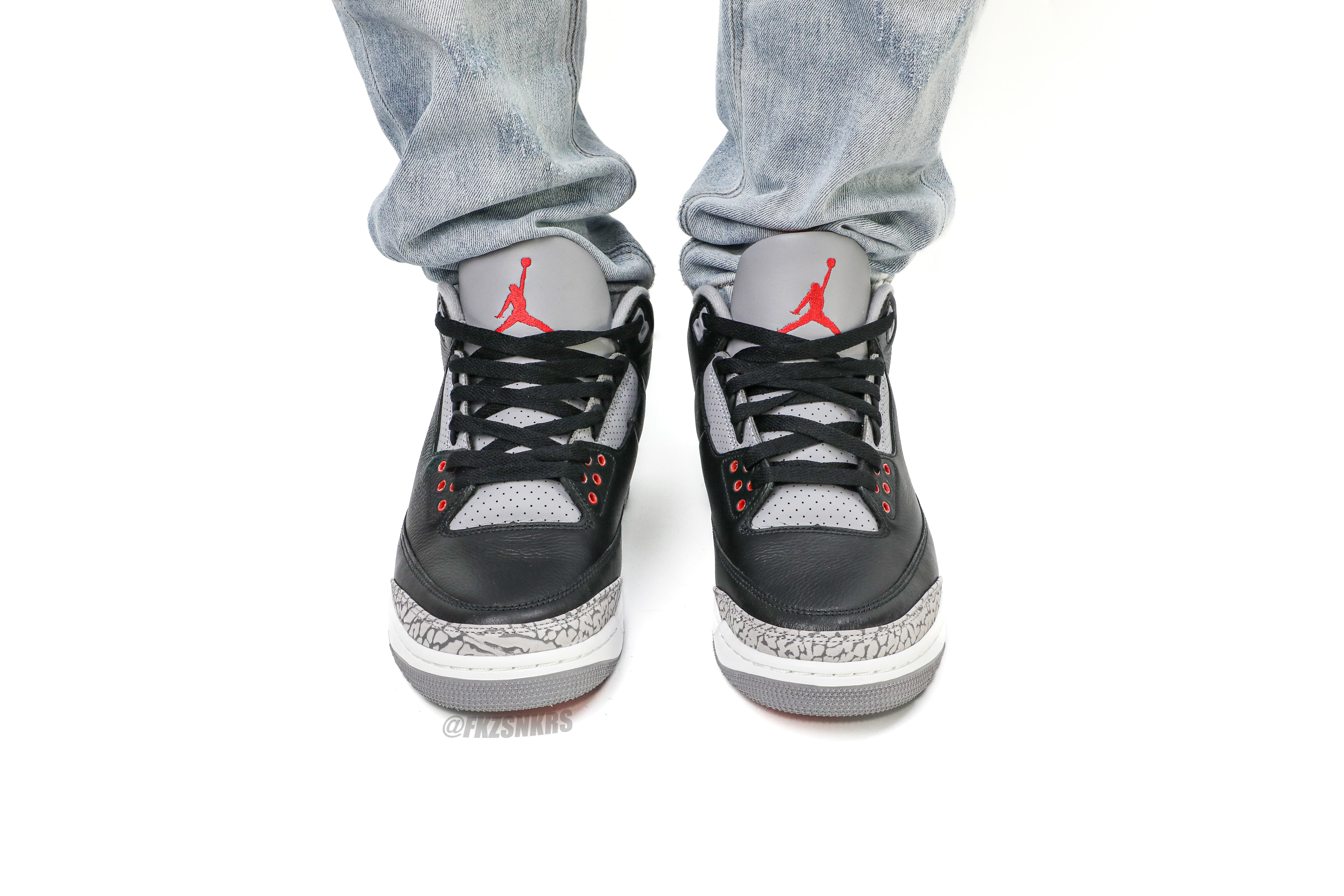 Air Jordan 3 Retro Black Cement Reimagined 2024 (Ln5 A1)