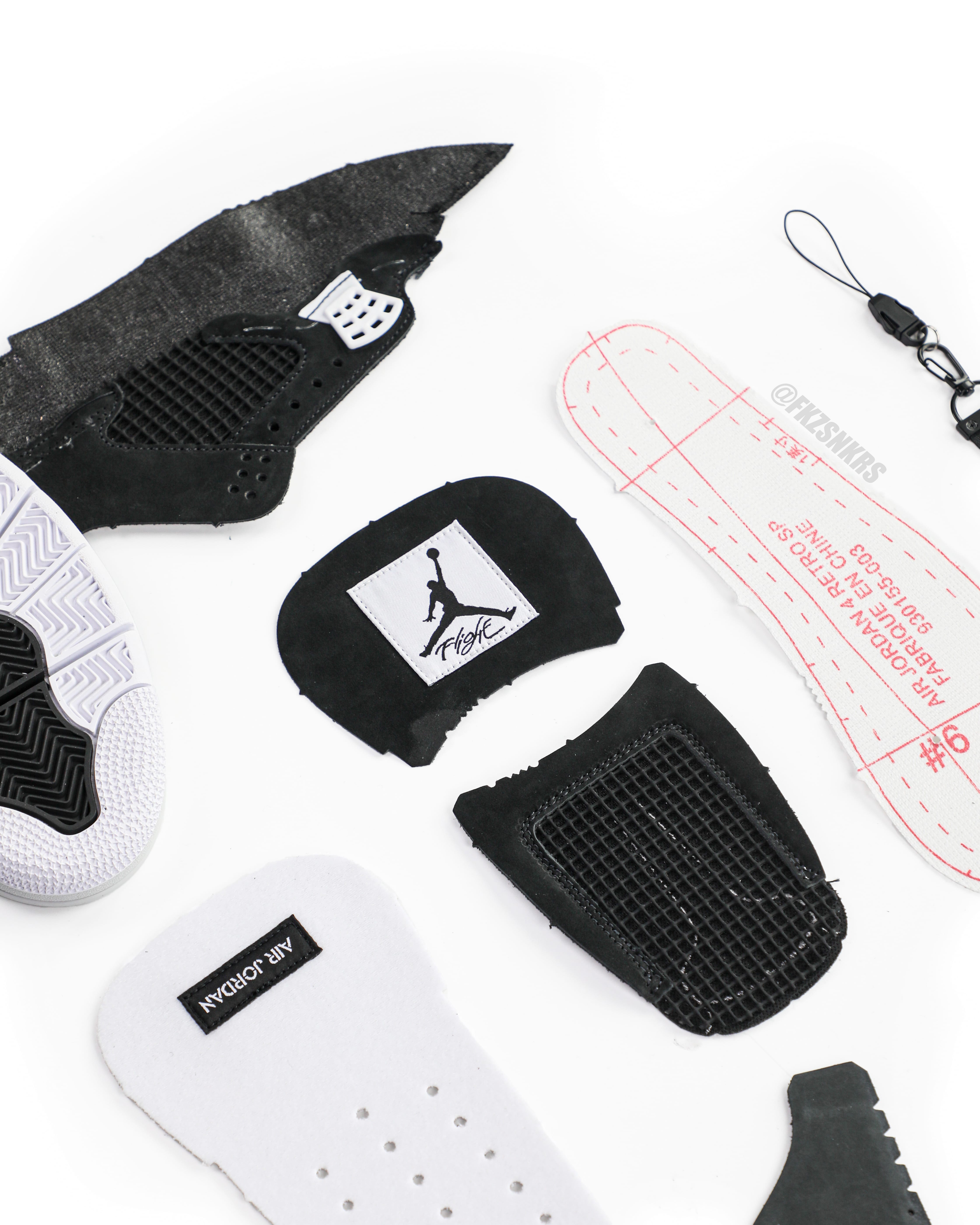 Air Jordan 4 Retro Fear Pack 2024 (Ln5 A1)