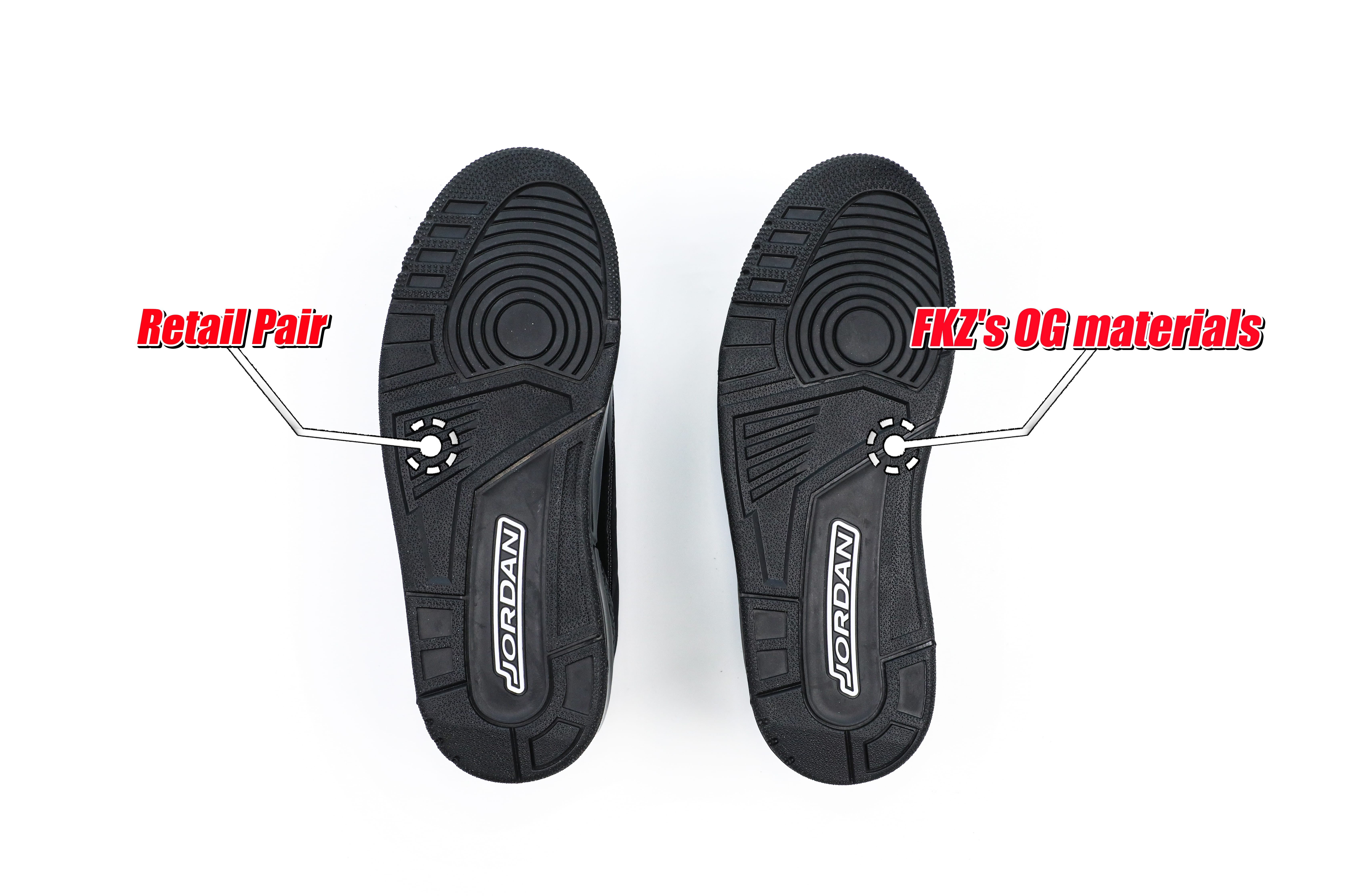 Air Jordan 3 Black Cat 2025 (A1 Batch)