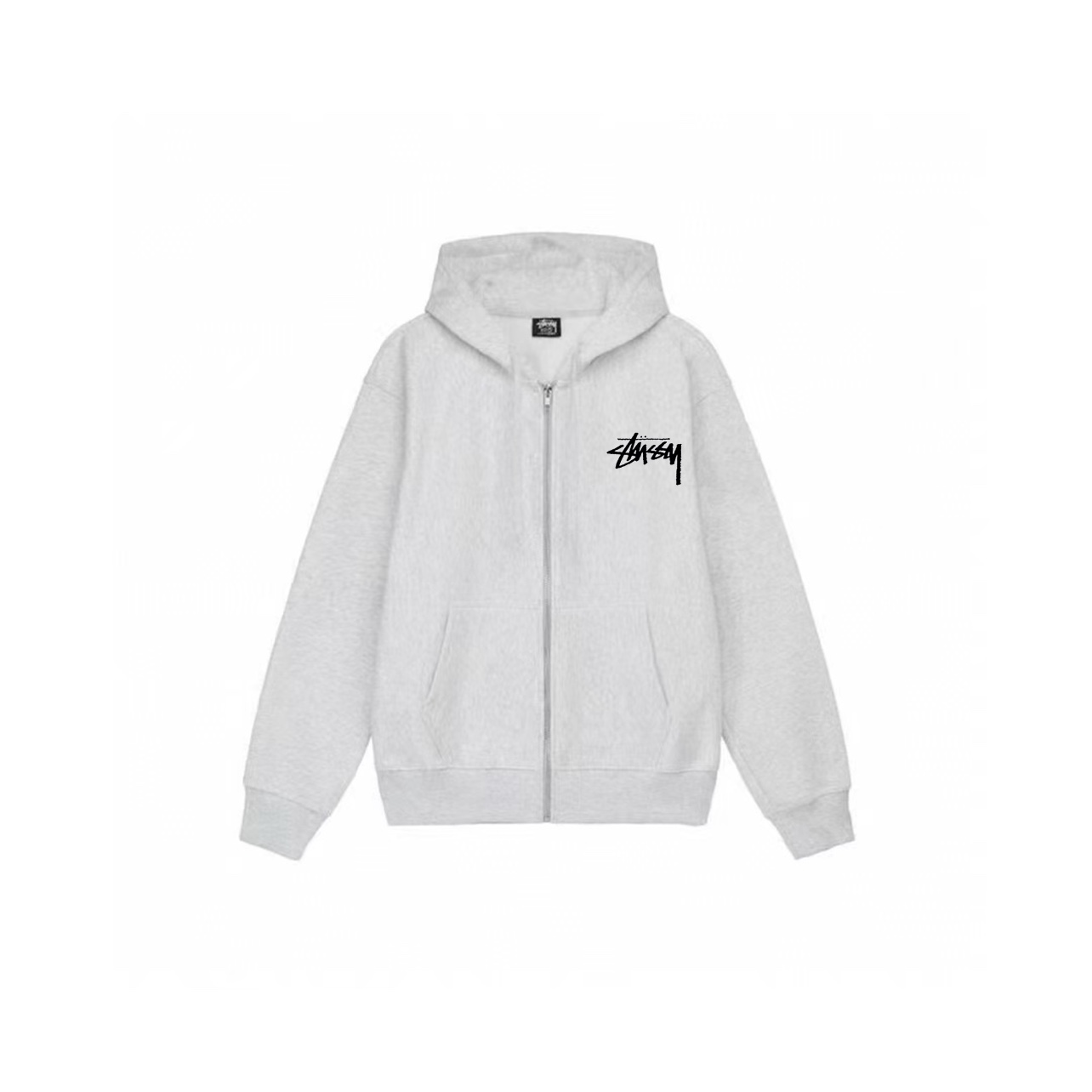 Stussy Daydream Graffiti Print Zipper Hoodie