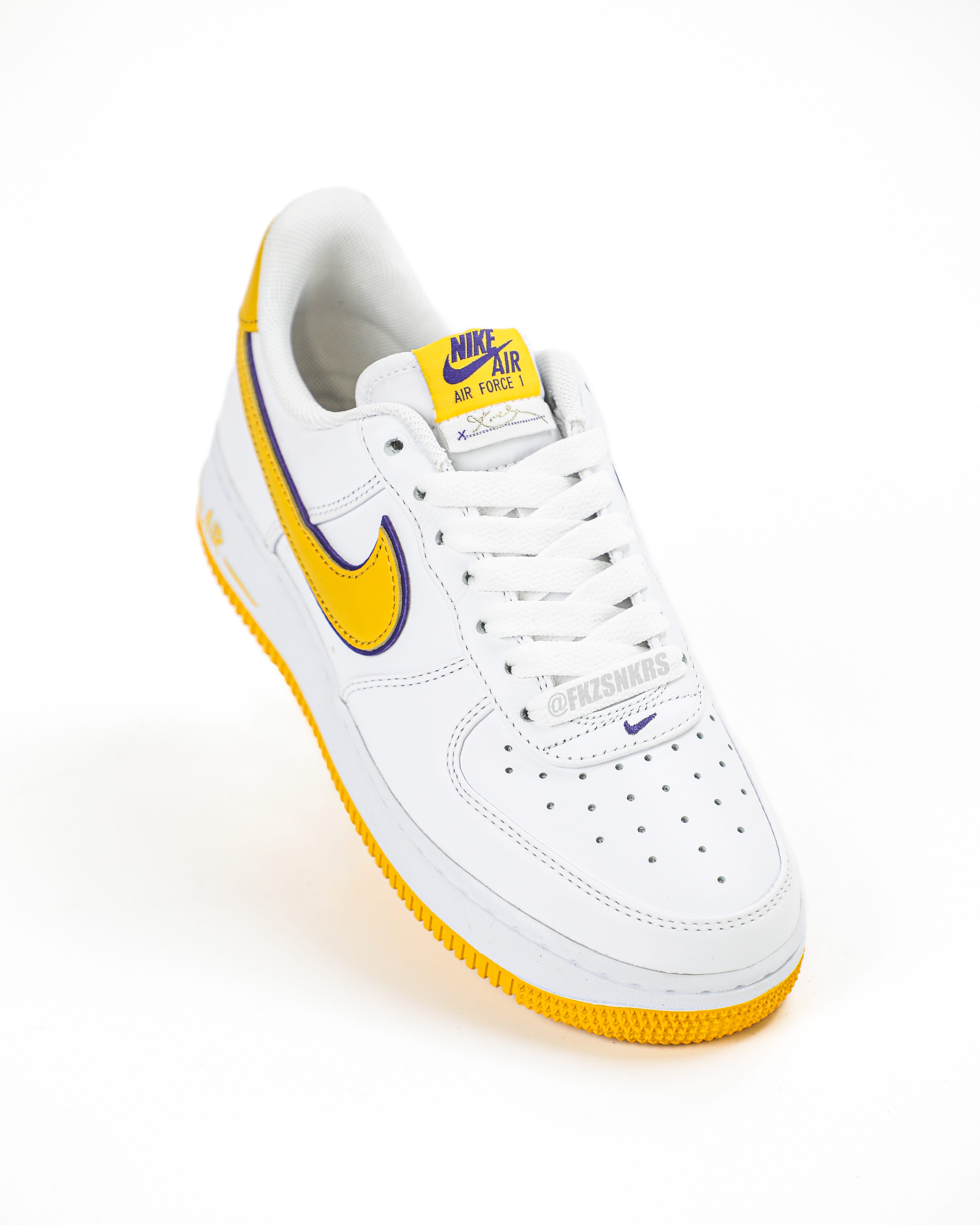 Nike Air Force 1 Low Retro QS Kobe Bryant Lakers Home（Ln5 A1）