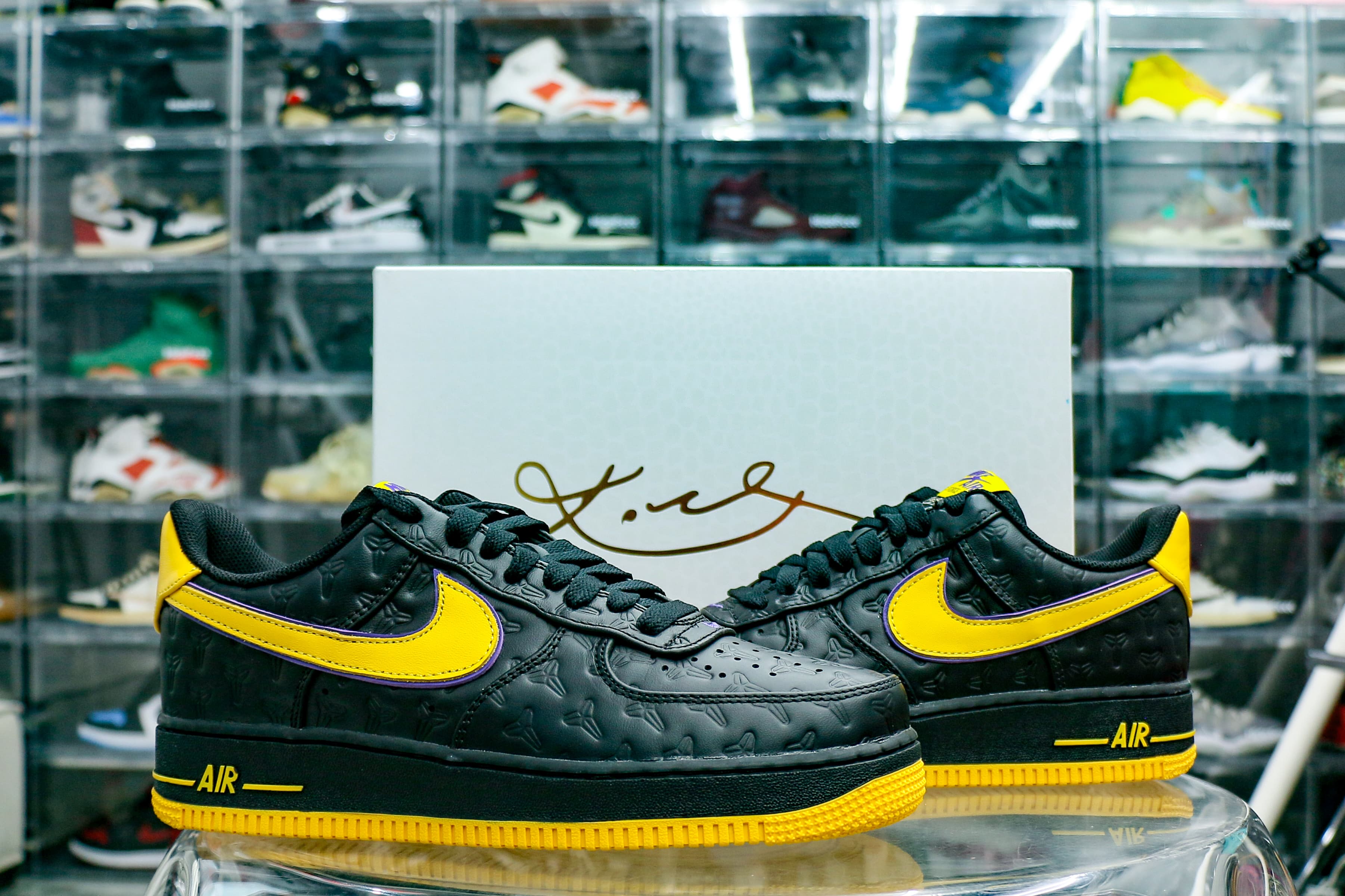Nike Air Force 1 Low Kobe Bryant Lakers Away（Ln5 A1）