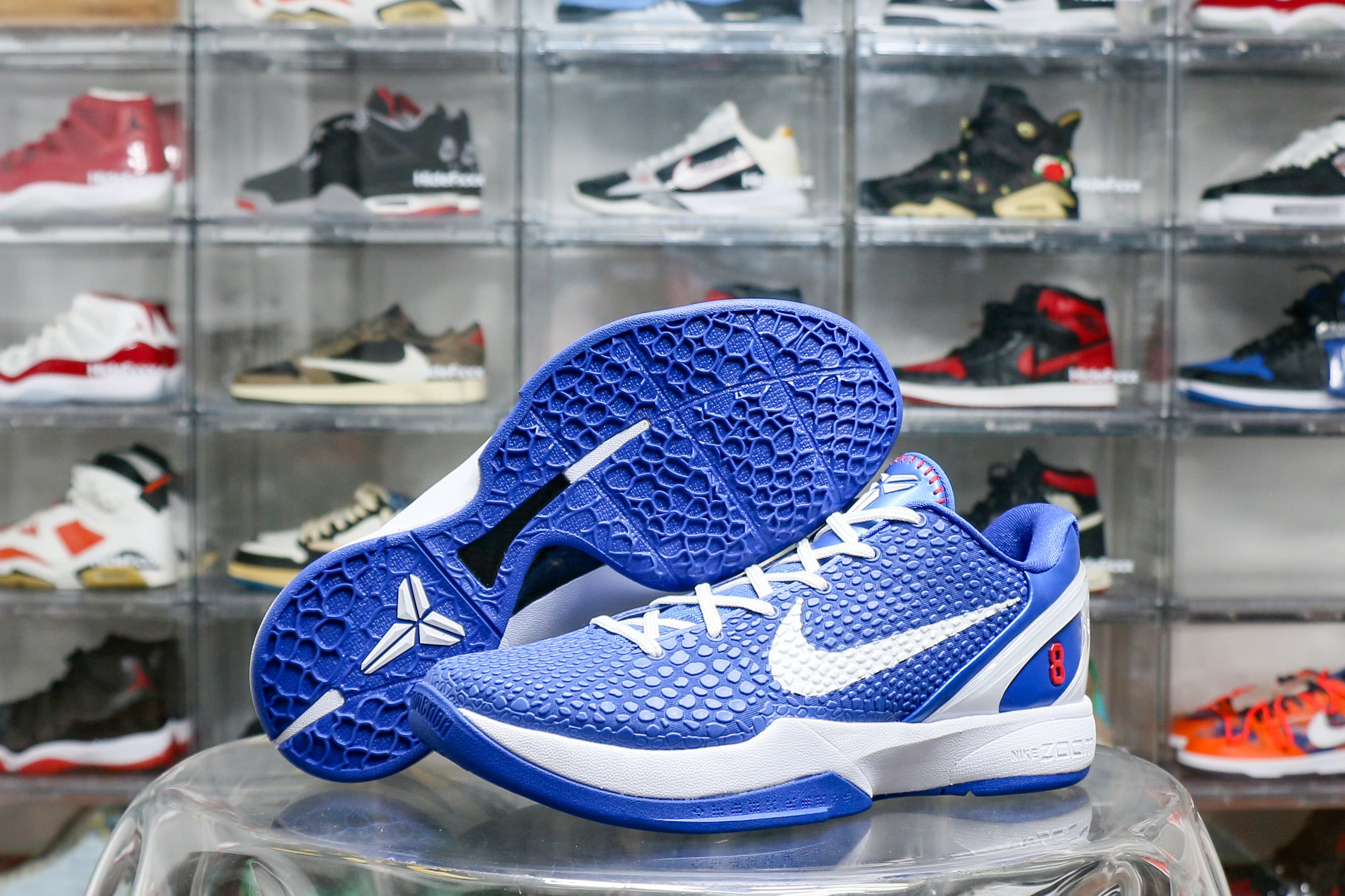 Zoom Kobe 6 Protro Dodgers White Heel PE 2025 (A1 Batch)