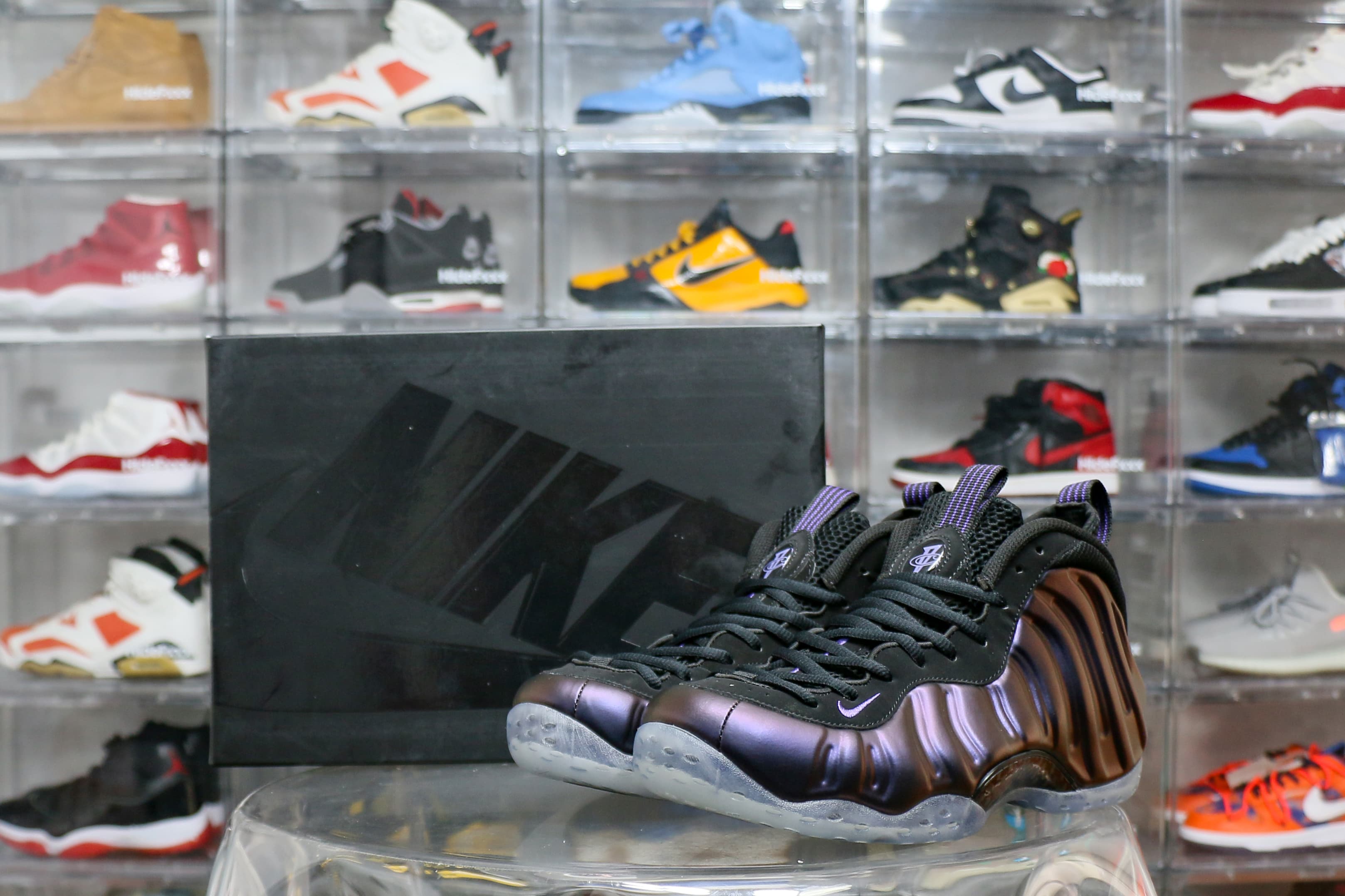 Nike Air Foamposite One Eggplant