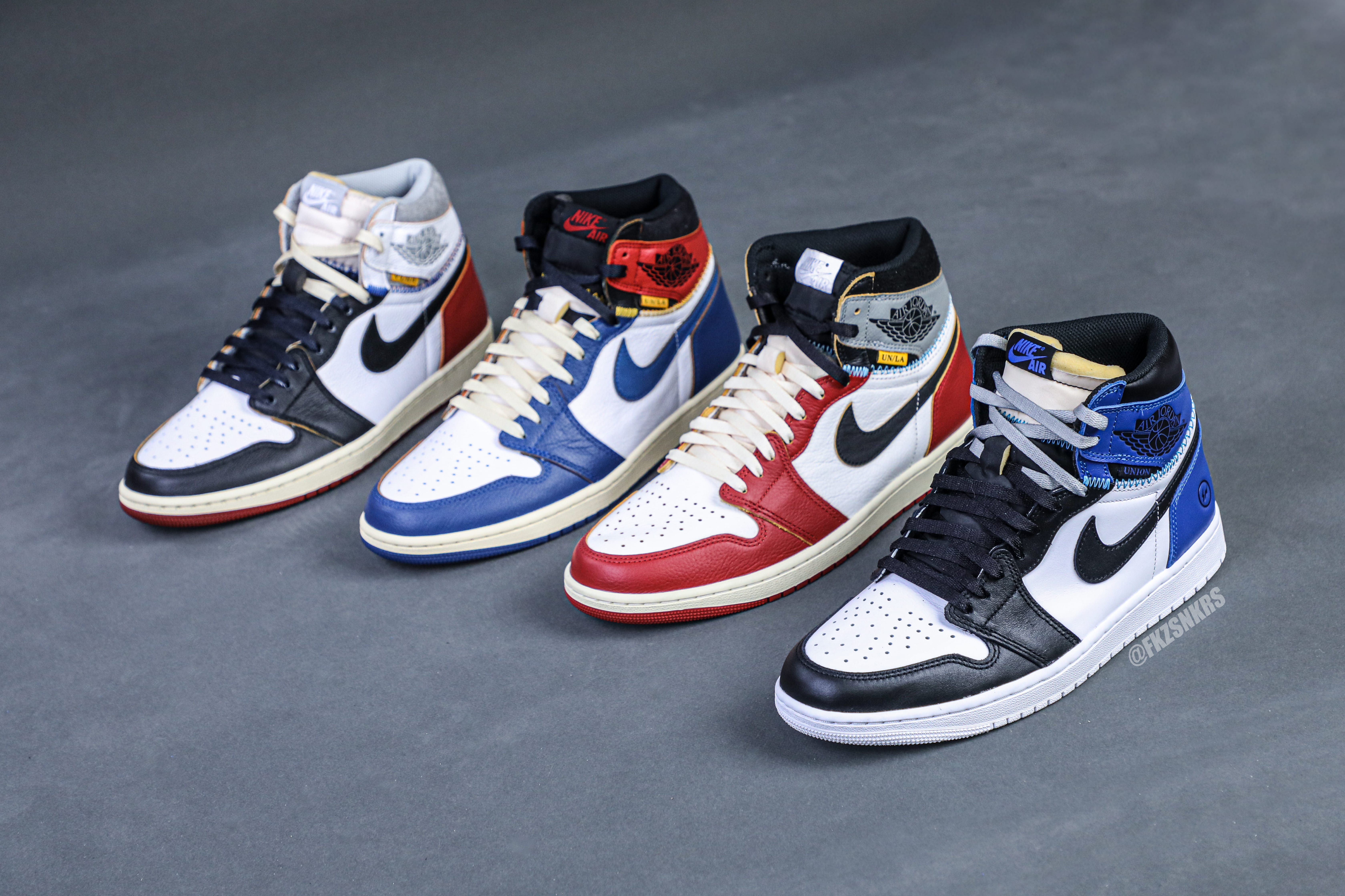 Union x Fragment x Air Jordan 1 High OG (Ln5 A1)