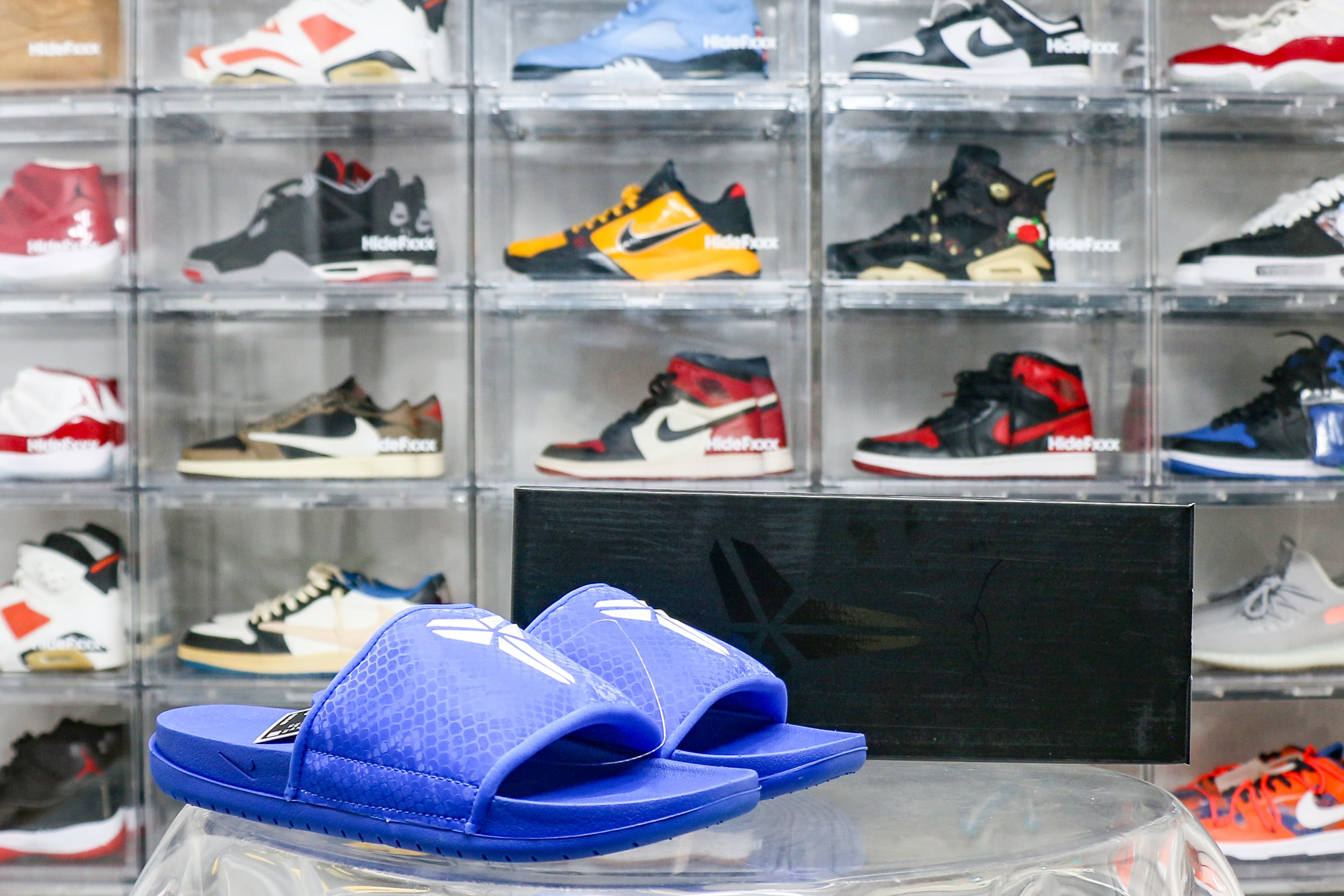 Nike Kobe Offcourt Slide Hyper Royal(A1 Batch)