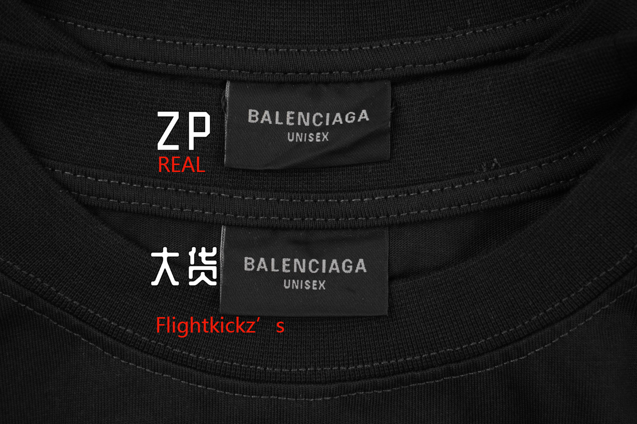 Balanciag@ Unity Sports Icon T-Shirt Oversized in faded black and white Tee