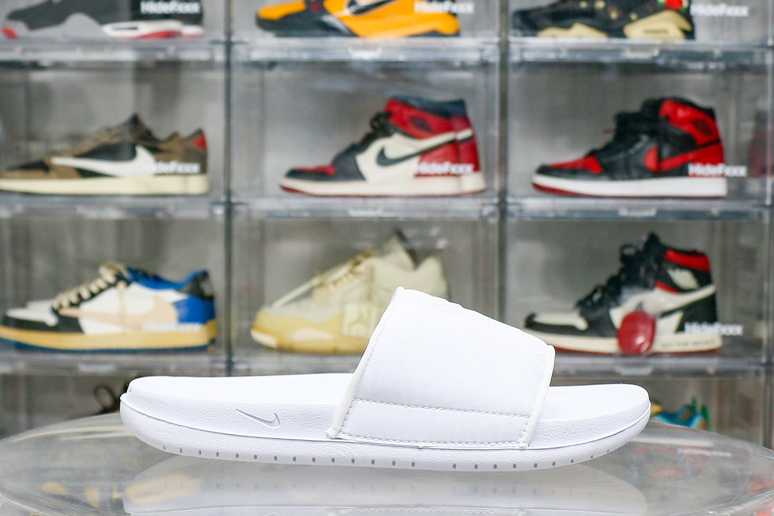 Nike Kobe Offcourt Slide Triple White(A1 Batch)