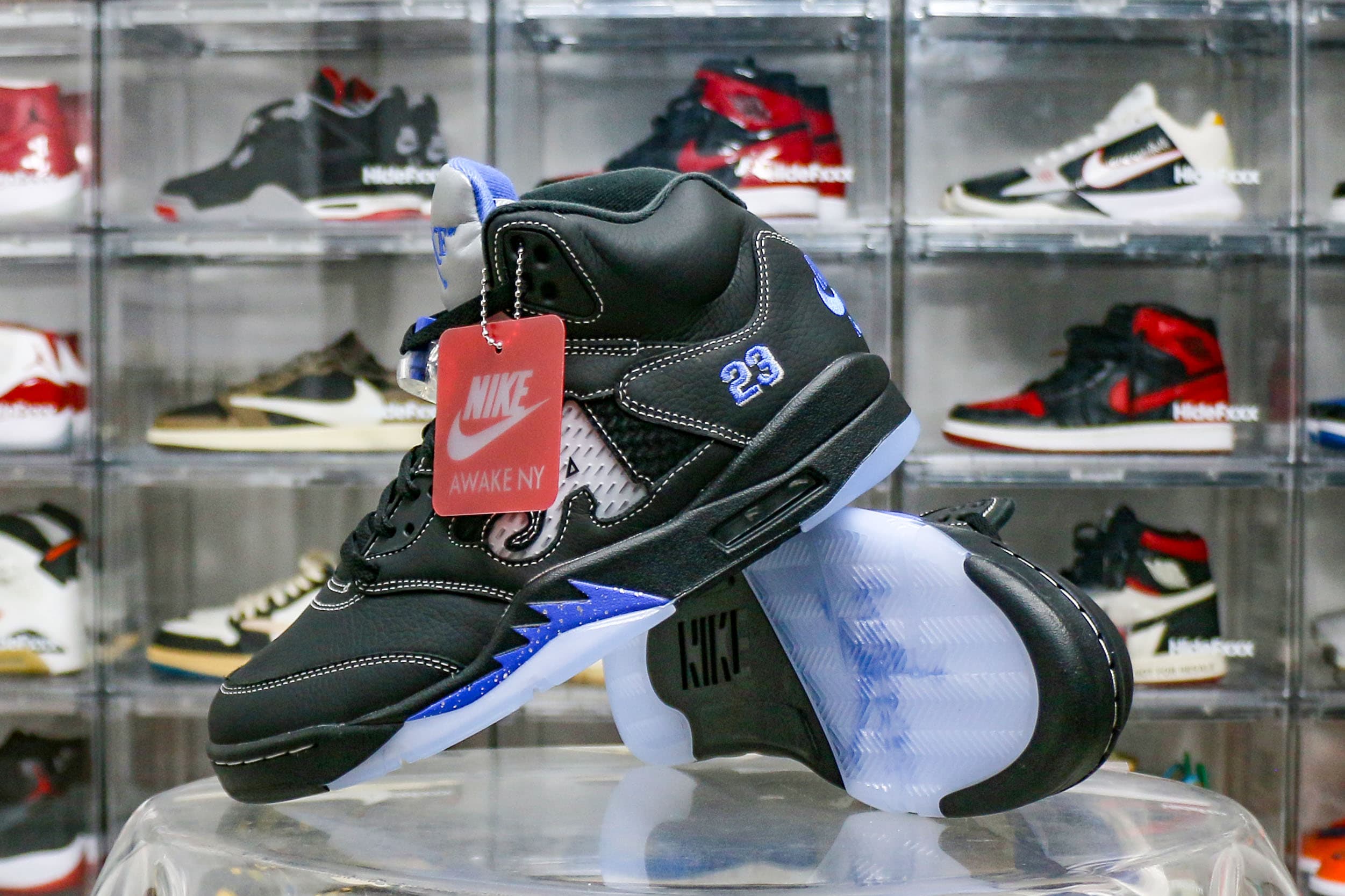 Awake NY x Air Jordan 5 Racer Blue 2025 (Ln5 A1)