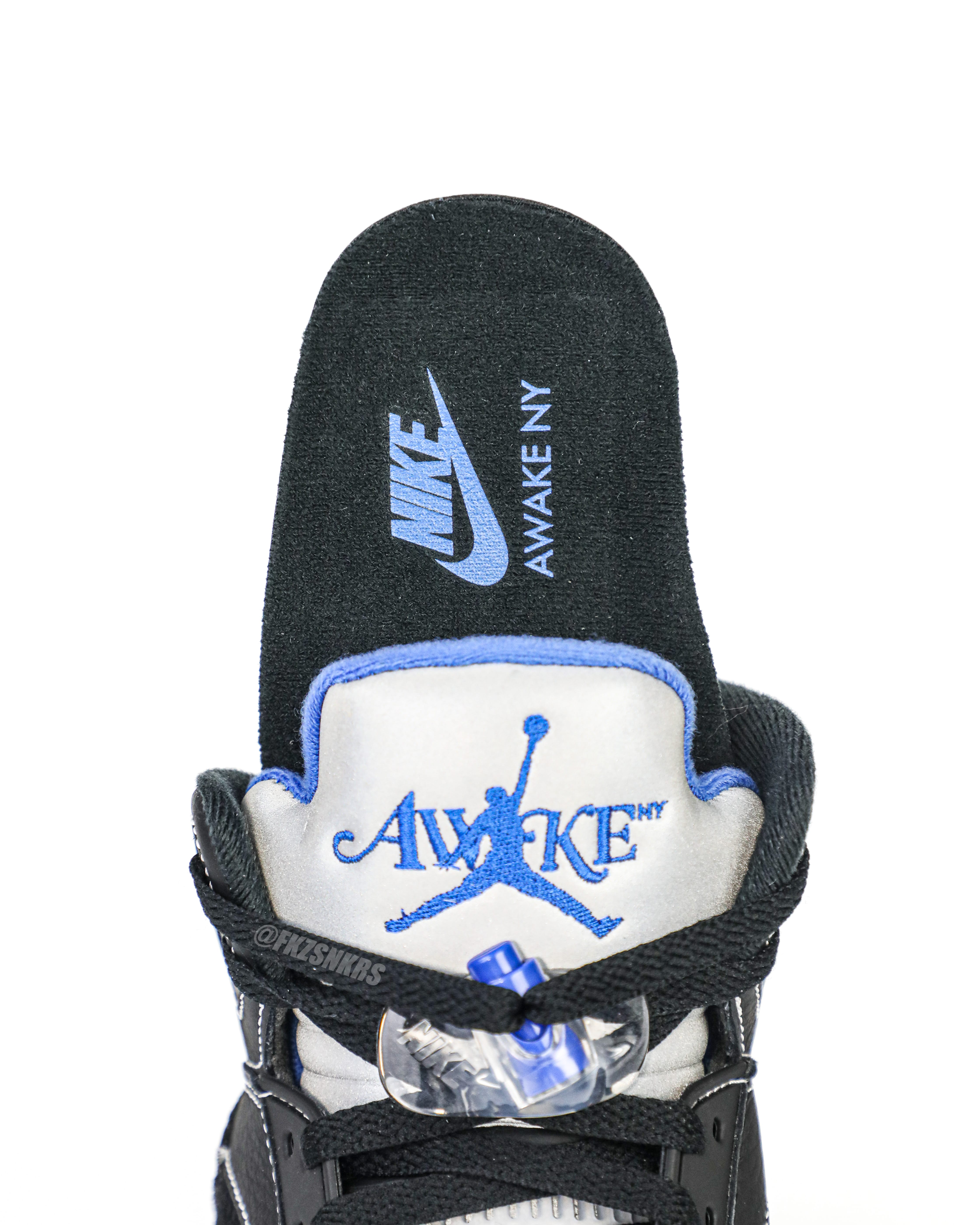 Awake NY x Air Jordan 5 Racer Blue 2025 (Ln5 A1)